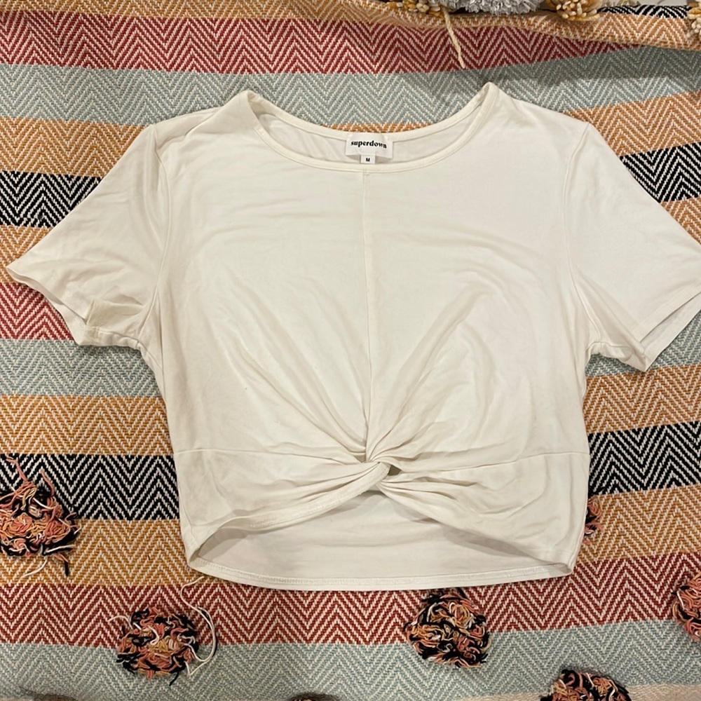 Superdown Crop Top